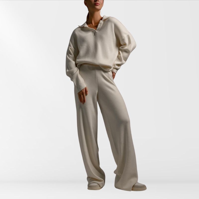 Rossi | Loosefit Jogginganzug Damen mit bequem weiter Hose