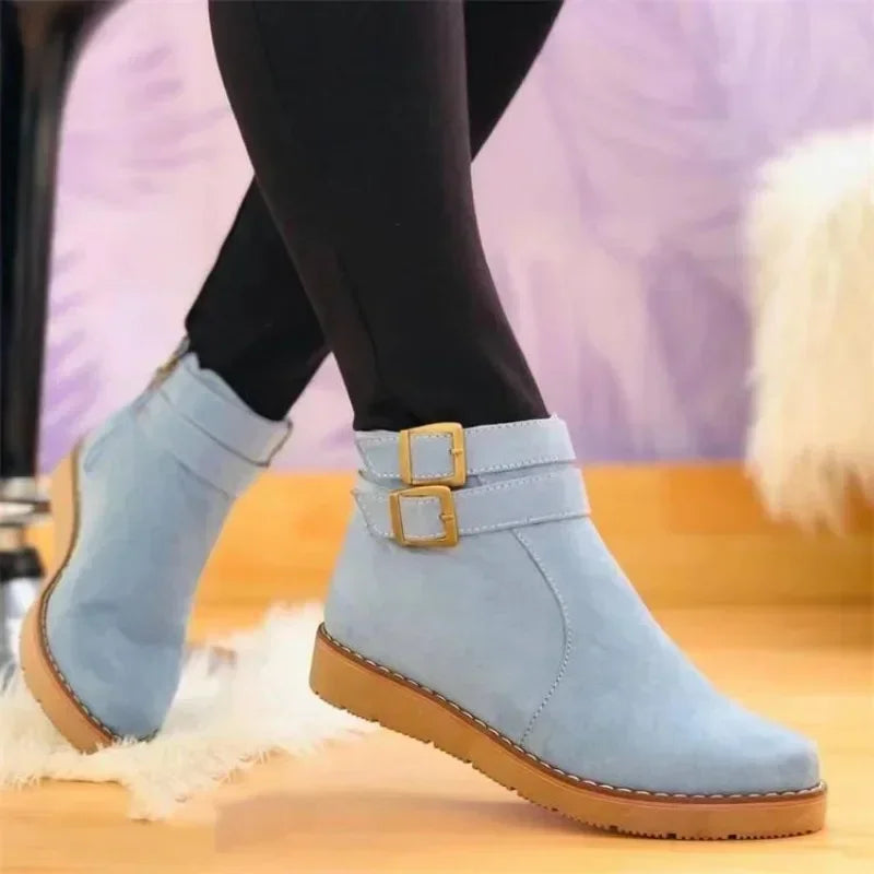 Milla | Orthopädische Stiefeletten mit Schnallen