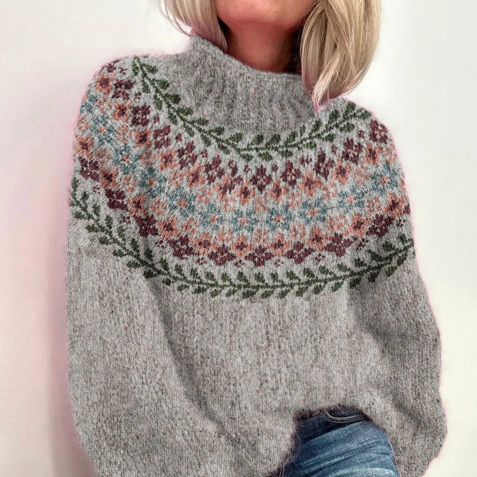 Women’s Nordic Sweater | Casual & Timeless