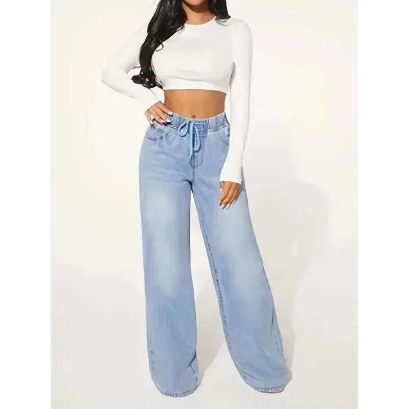 Lässige Buggy Jeans Damen | Baggy