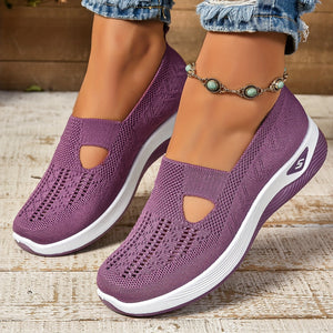 Sally | Orthopädische Handsfree Slip Ins Schuhe-Purple-35-Becker Boutique