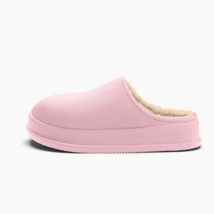 Noa | Tøfler med plysfor og vandtæt, skridsikker sål-Rose-Noa | Pantoufles avec Doublure Peluche et Semelle Antidérapante Imperméable - €24-Bentzen Butik