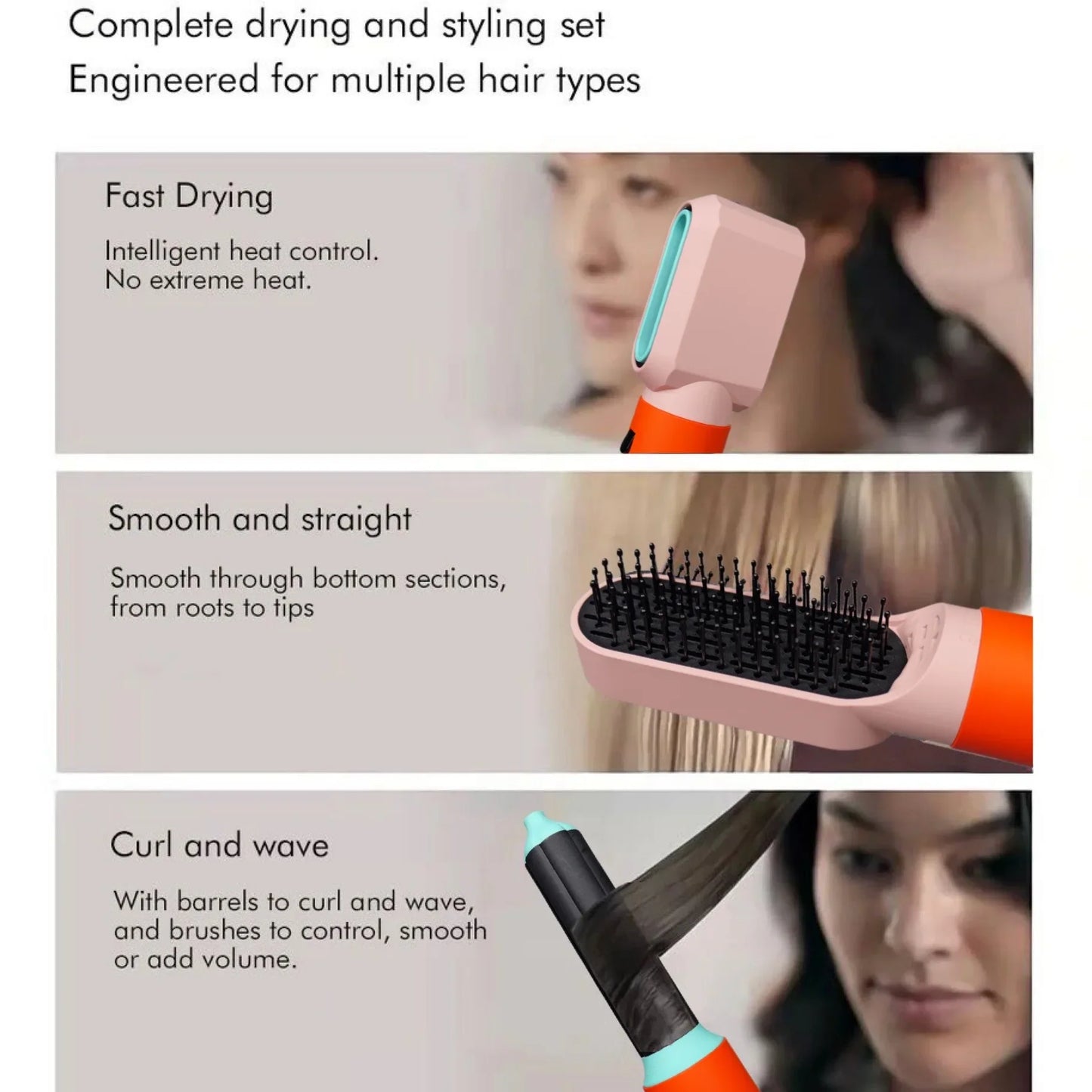 Airwrap | Haartrockner 5-in-1 mit Coanda-Technologie