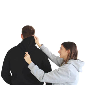 SmartHoodie | Beheizter Unisex-Kapuzenpullover in Schwarz-Becker Boutique