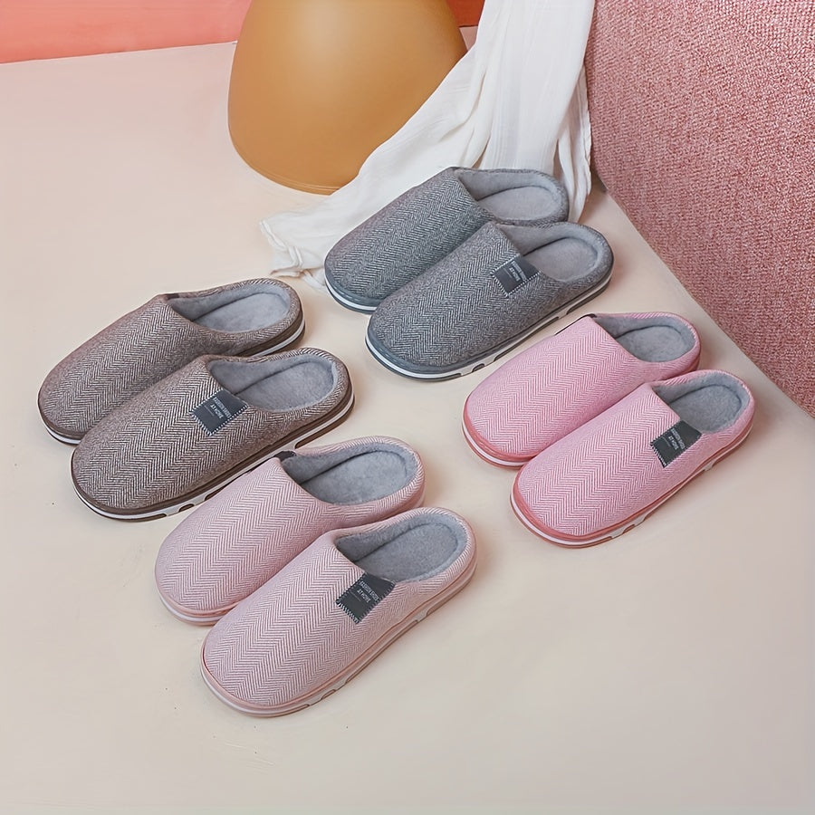 SnugSoles | Gemütliche, rutschfeste Hausschuhe mit weichem Stoff-Futter-Becker Boutique