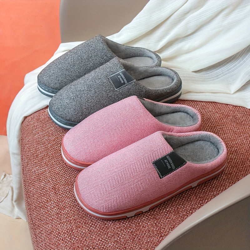 SnugSoles | Gemütliche, rutschfeste Hausschuhe mit weichem Stoff-Futter-Becker Boutique