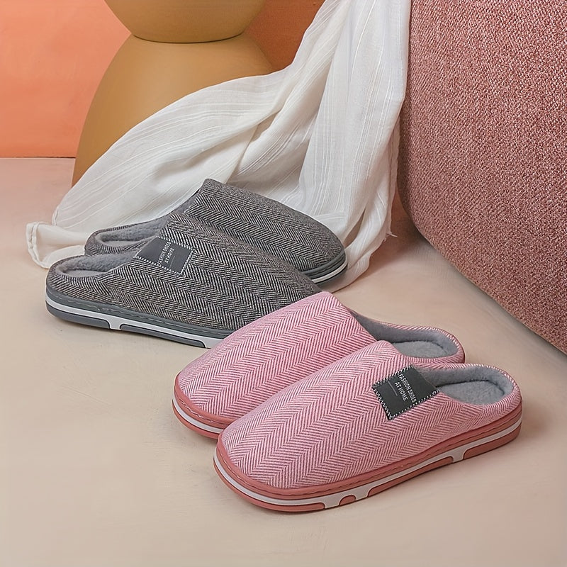 SnugSoles | Gemütliche, rutschfeste Hausschuhe mit weichem Stoff-Futter-Becker Boutique
