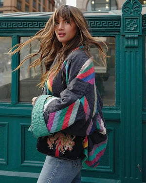 Suki | Retro Oversized Vintage Jacke-Becker Boutique