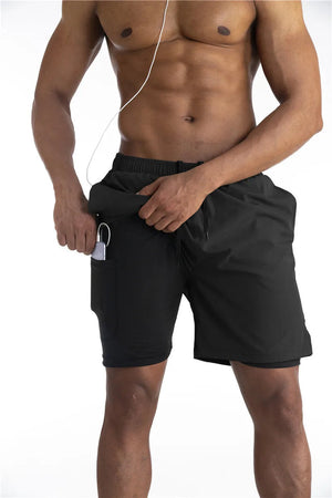 Swift | Leichte Laufshorts mit Handytasche-Becker Boutique