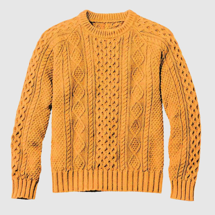 Marius | Pullover Herren Gestrickter - Klassischer Rundhals