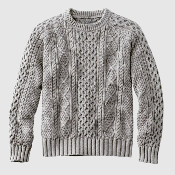 Marius | Pullover Herren Gestrickter - Klassischer Rundhals