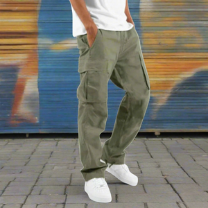 Thomas | Wide fit Cargohose-Armeegrün-S-Becker Boutique