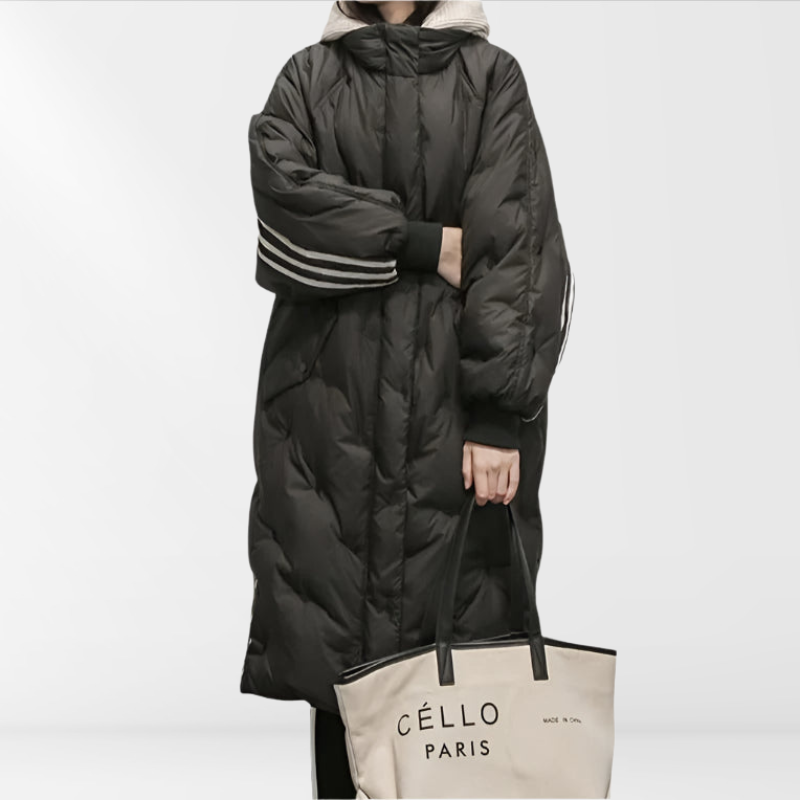 Tiril | Damen Lange Daunenjacke