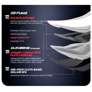 Track 3.0 | Carbon Plate Marathon-Laufschuhe mit atmungsaktiver Dämpfung-Becker Boutique