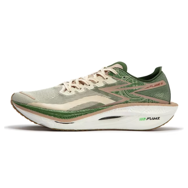 Track 3.0 | Carbon Plate Marathon-Laufschuhe mit atmungsaktiver Dämpfung-Weiß Grün-36-Becker Boutique
