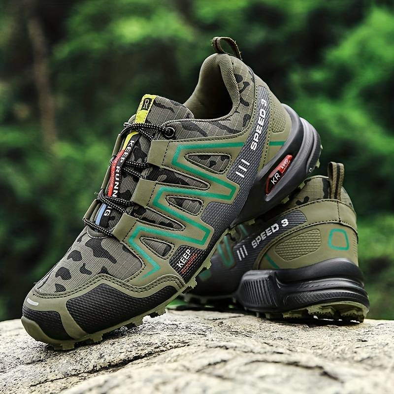 TrackMate | Wasserdichte Unisex-Wanderstiefel-Grün-39-Becker Boutique