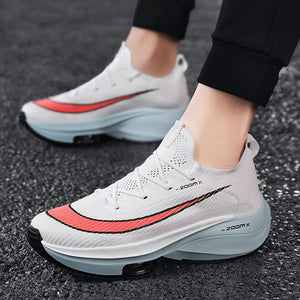 Ultra Blast | Atmungsaktive und bequeme Laufschuhe mit Dämpfung-Weiß/Rot-39-Becker Boutique