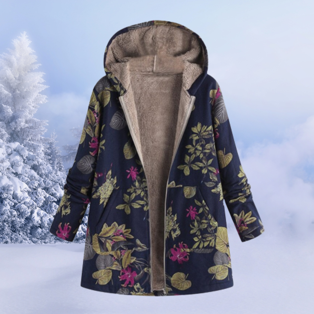 Gefutterde Jacke Damen | Kapuze Winter