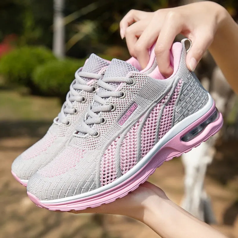Violeta | Orthopädische Laufschuhe für den Sommer-Grau-35-Becker Boutique