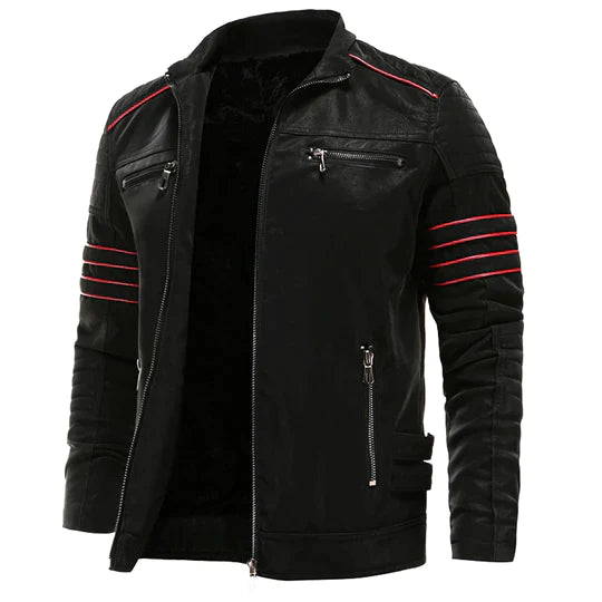Wolvernine | Herren-Lederjacke-Schwarz-S-Becker Boutique