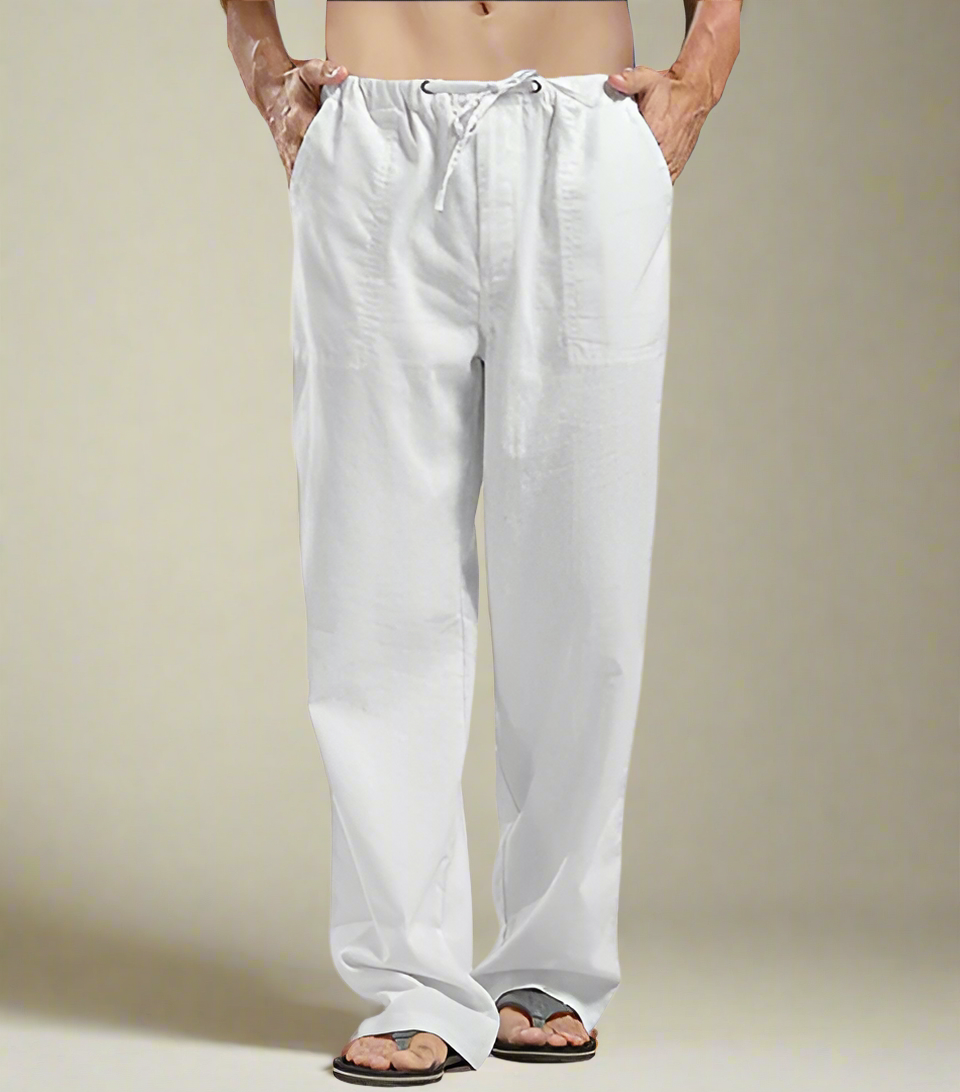 Elliot | Herrenhose Loose fit mit Leinen- und Baumwollgefühl