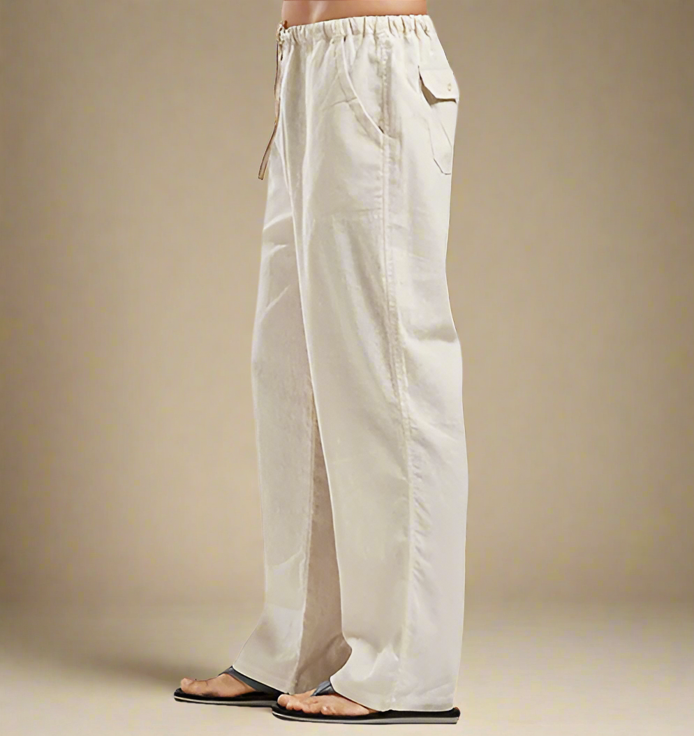 Elliot | Herrenhose Loose fit mit Leinen- und Baumwollgefühl