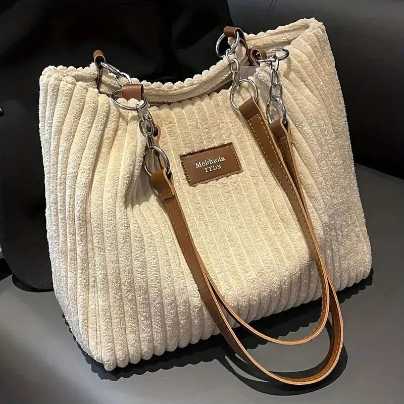 Bibi | Umhängetasche Damen aus weichem Teddy