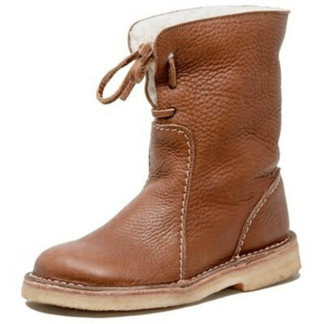 Celine | Stiefel mit Fleece-Futter