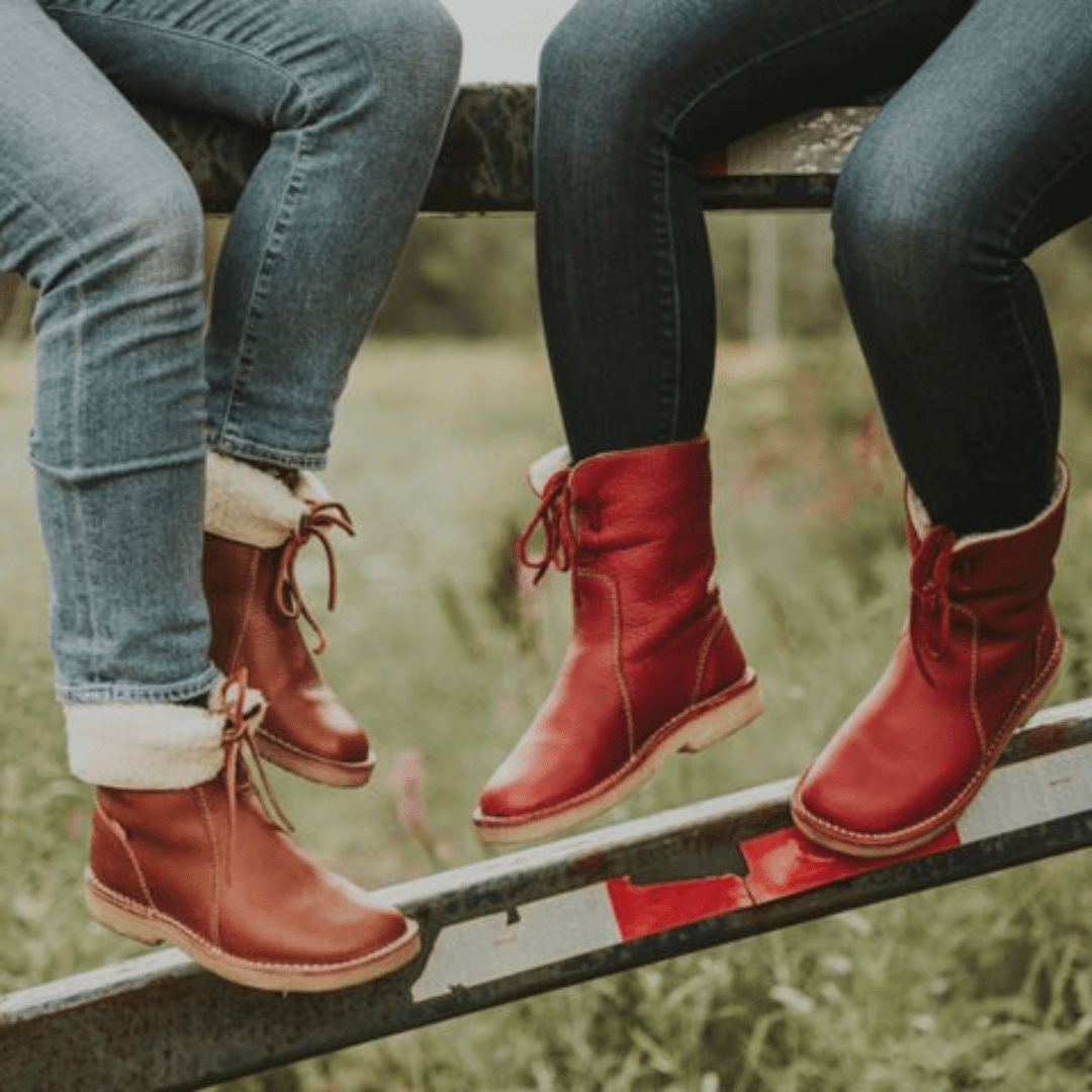 Celine | Stiefel mit Fleece-Futter