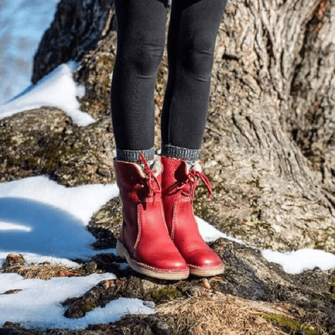 Celine | Stiefel mit Fleece-Futter