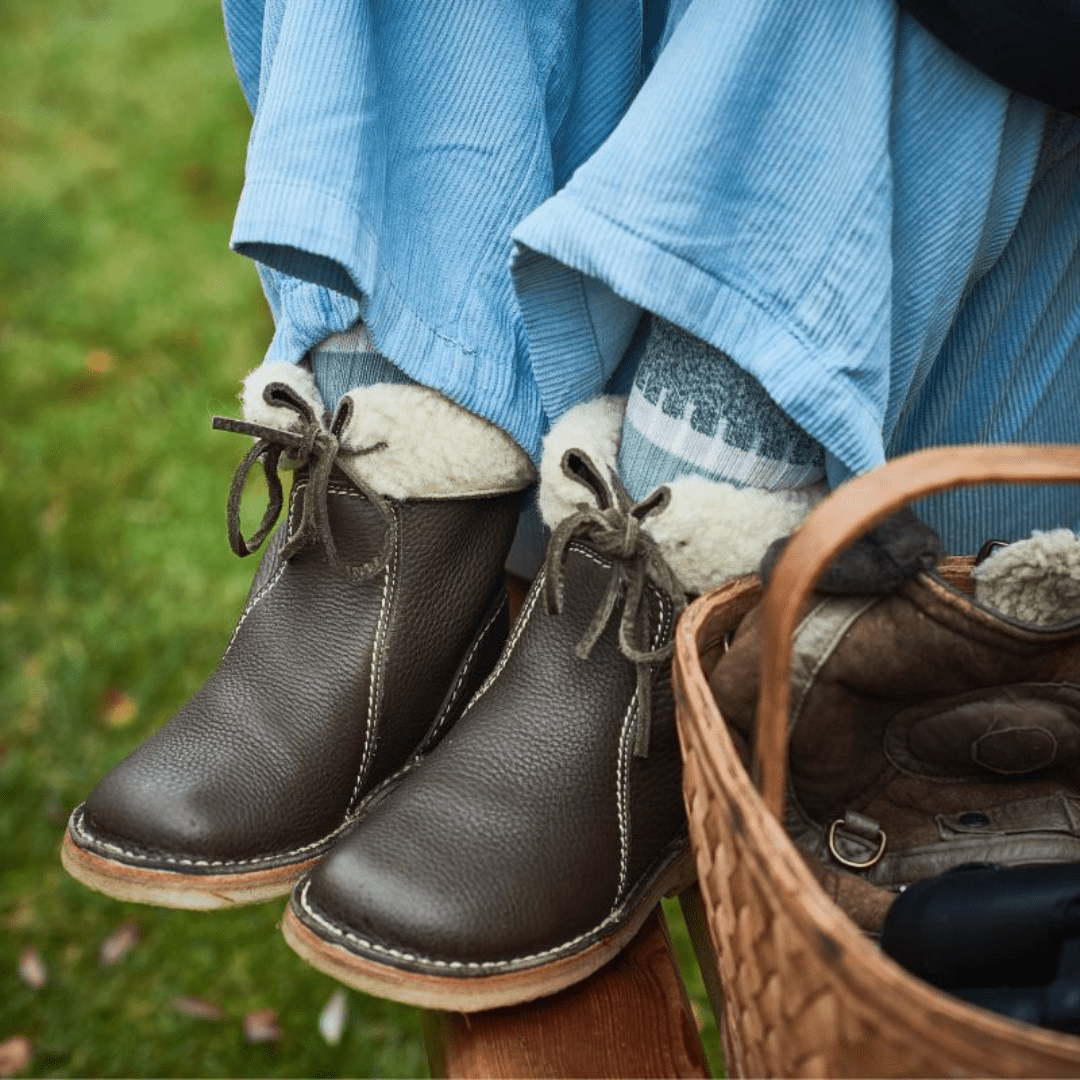 Celine | Stiefel mit Fleece-Futter