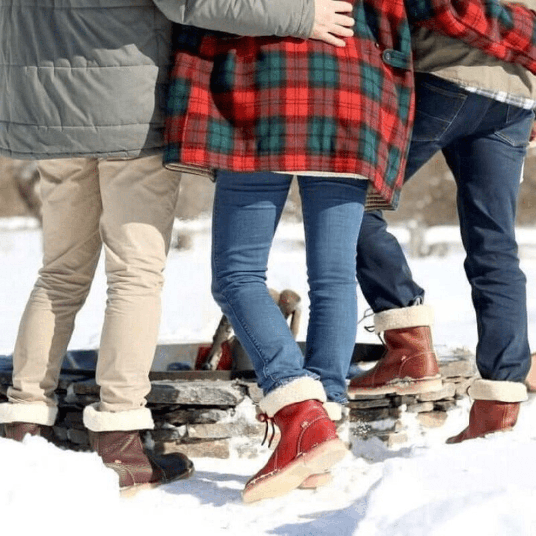 Celine | Stiefel mit Fleece-Futter