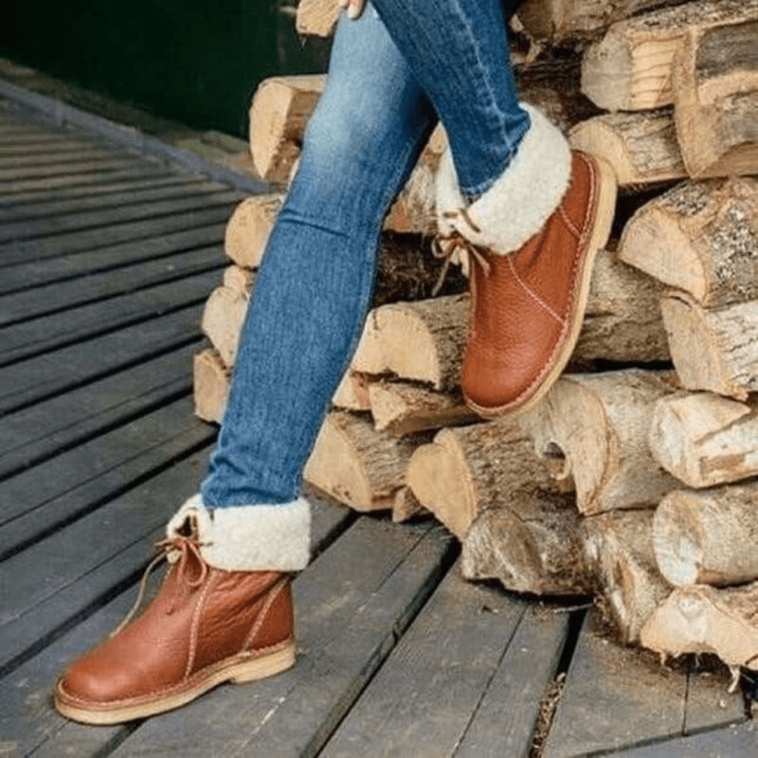 Celine | Stiefel mit Fleece-Futter