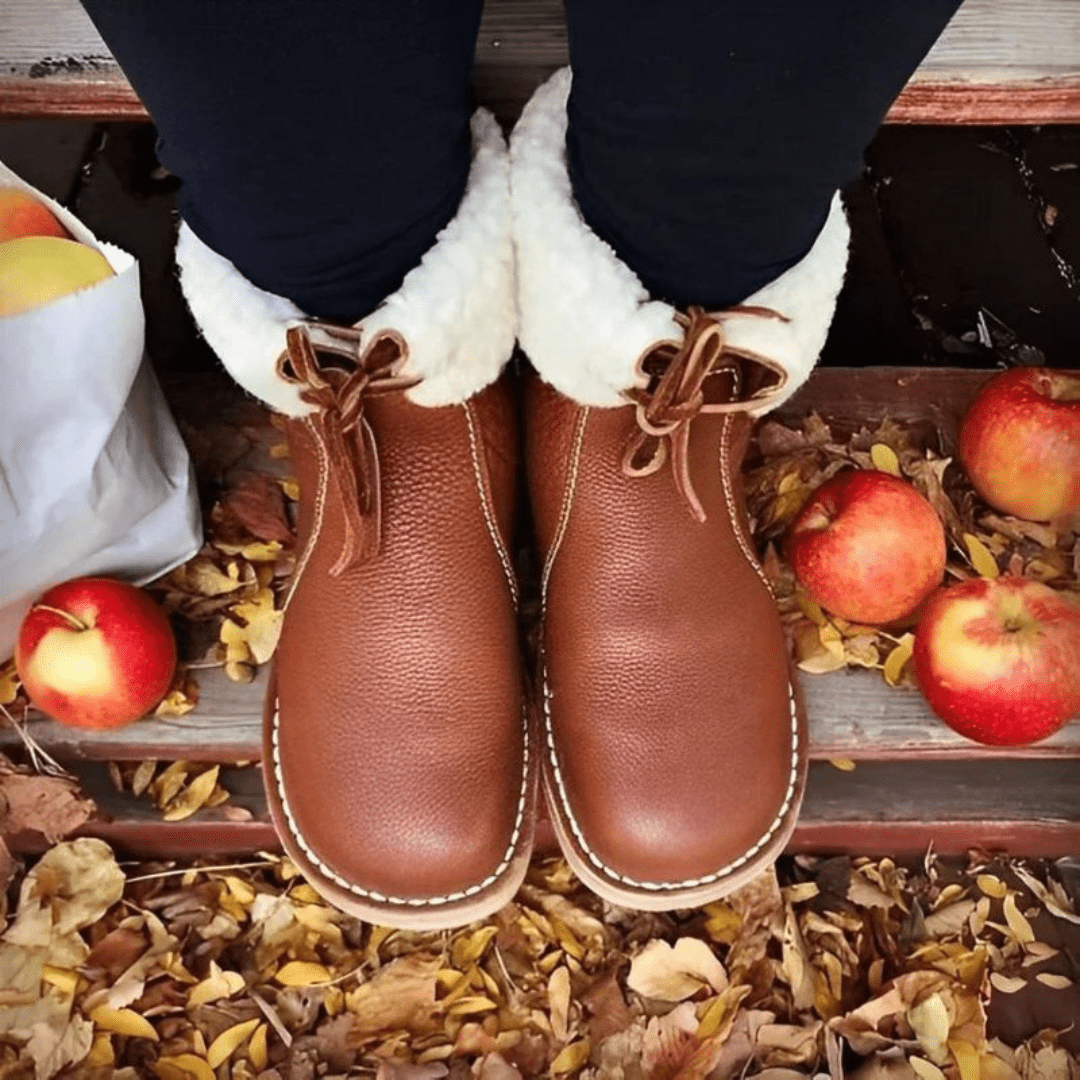 Celine | Stiefel mit Fleece-Futter