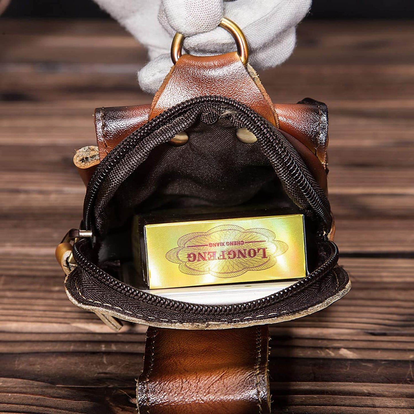 Gaston | Gürteltasche aus echtem Leder