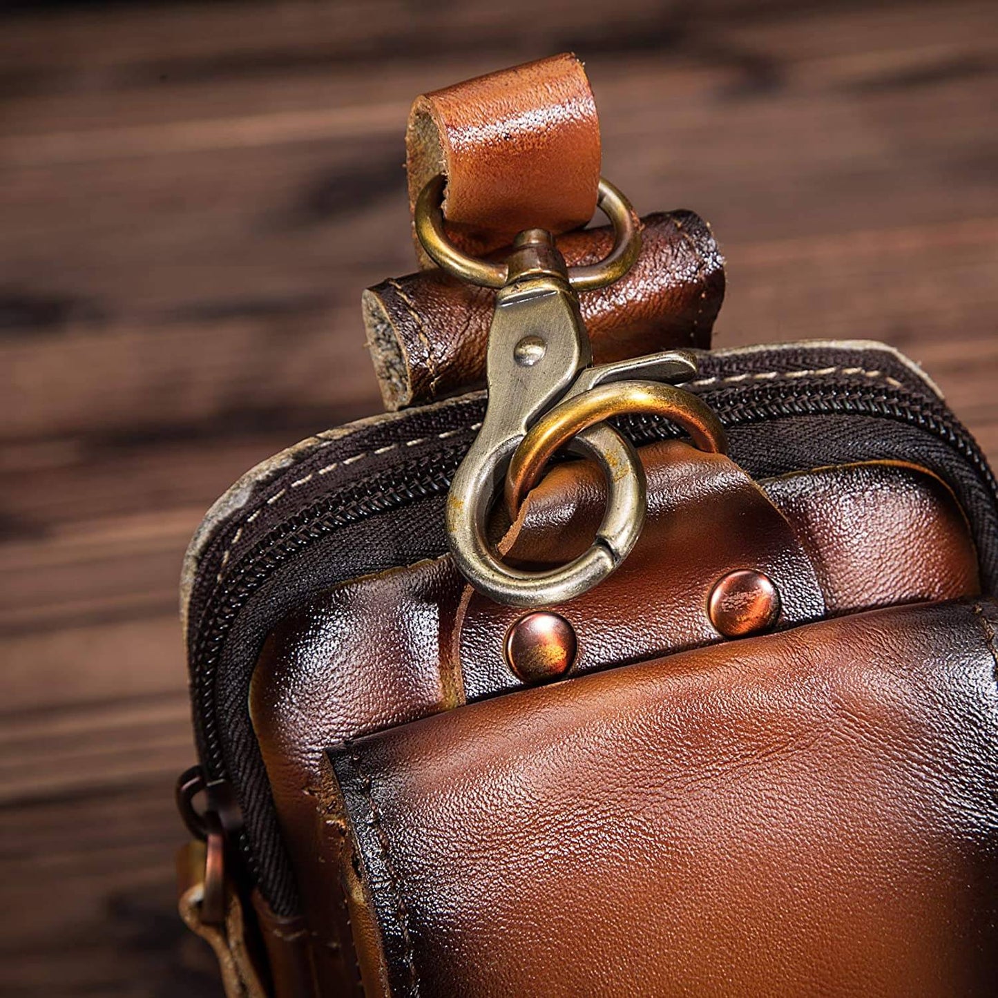 Gaston | Gürteltasche aus echtem Leder