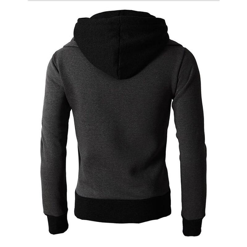 Thibaut | Fleecejacke Herren mit Kapuze und Stehkragen