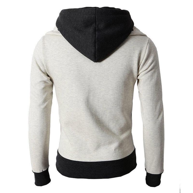 Thibaut | Fleecejacke Herren mit Kapuze und Stehkragen