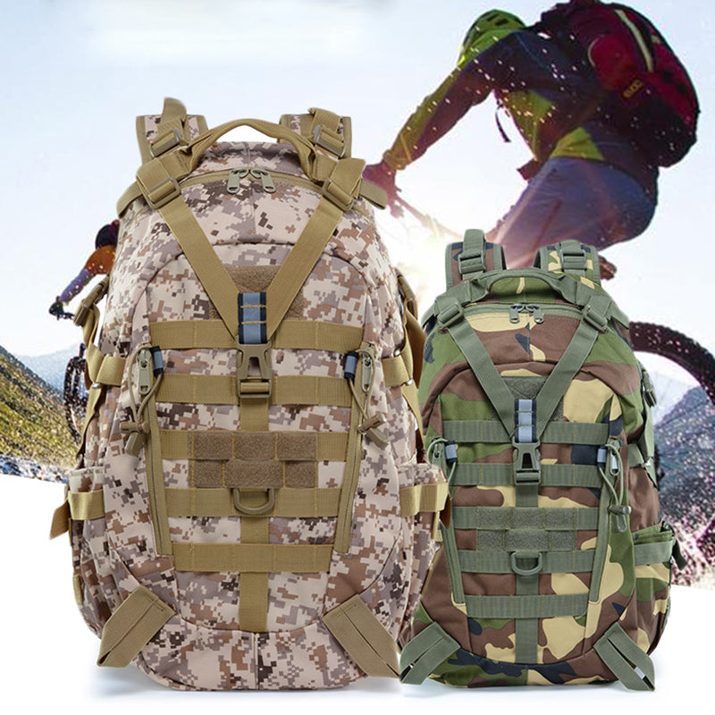 Ranger | Wasserdichter Tactical Military Rucksack mit MOLLE System & 35L Fassungsvermögen