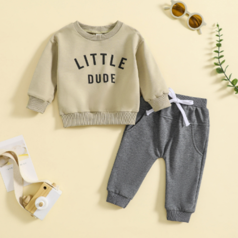 Kids Tracksuit Set | Sweatshirt & Jogger Pants