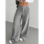 Women's Corduroy Trousers | High Waisted | Wide Fit