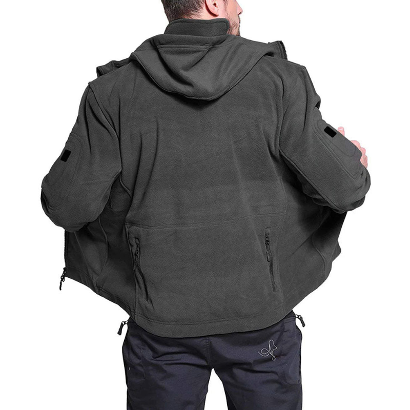 Men's fleece jacket | Windproof & outdoor
