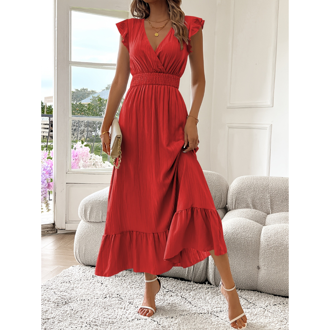 Abiballkleider Damen | V-Ausschnit