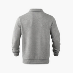 Herren Polo Pullover | Mit Reißverschluss