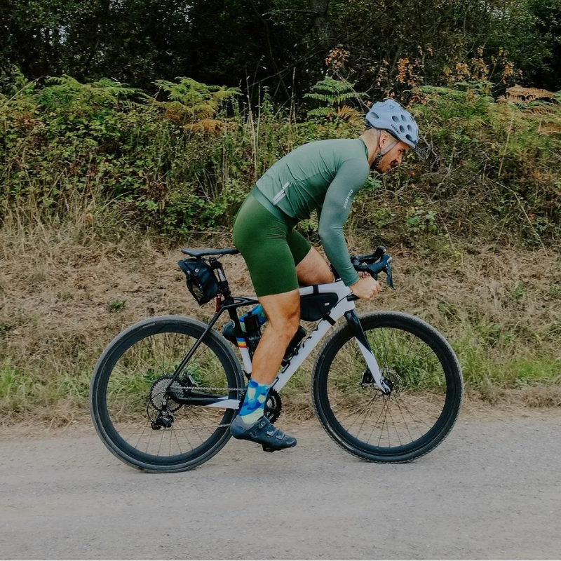 Radtrikot Langarm | Mit Reißverschluss | Maillot
