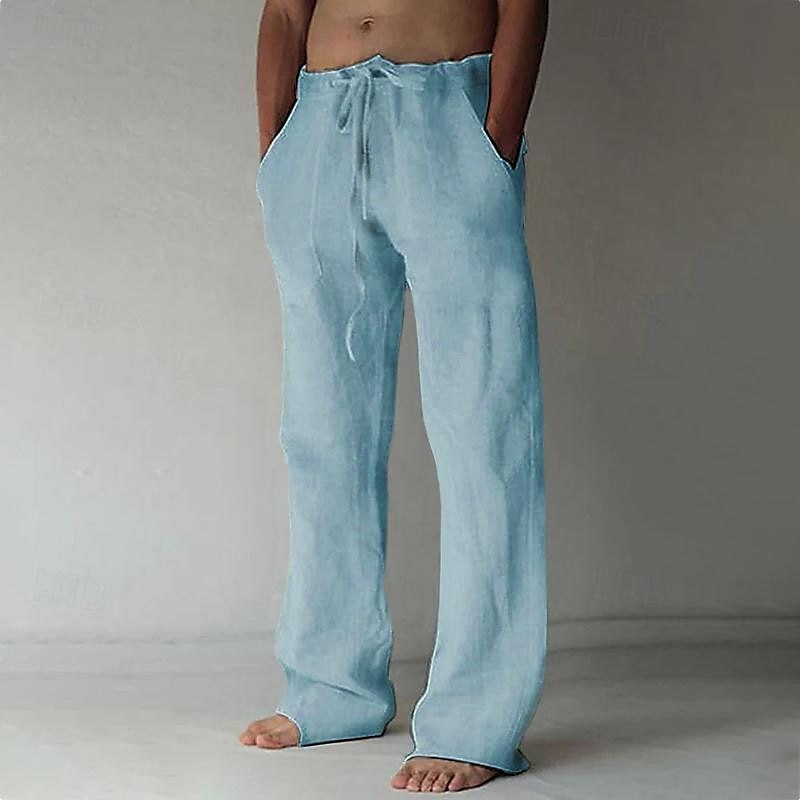 Bernardo | Herren Baggy Hose - Leinenstil