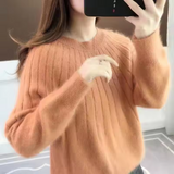 Women's Knit Sweater | Cashmere Soft & Ribbed Pattern