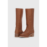 Women's Knee-High Boots | Heel & Classic Round Toe