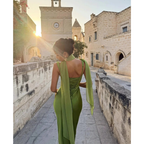 Kleid als Hochzeitsgast | Mit Bindung Am Rücken
