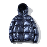 Metallic Windproof Winter Jacket | Puffer Jacket